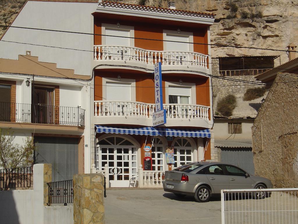 Hostal D'Ernes Alcala del Jucar Exteriér fotografie